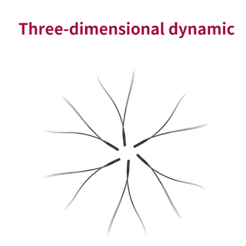 MARIA YY Volume Eyelash Extensions ML Curl YWire Russian Lashes 7mm 2