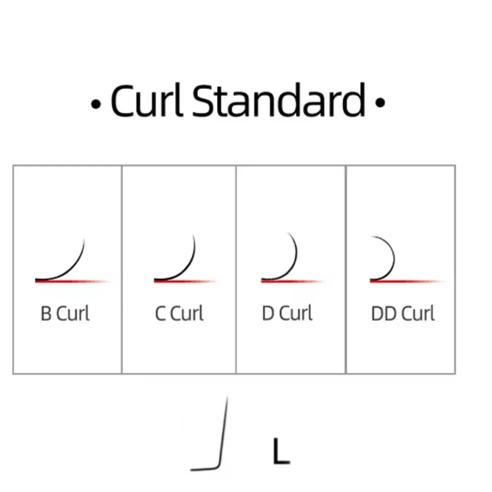 MARIA YY Volume Eyelash Extensions ML Curl YWire Russian Lashes 7mm 3