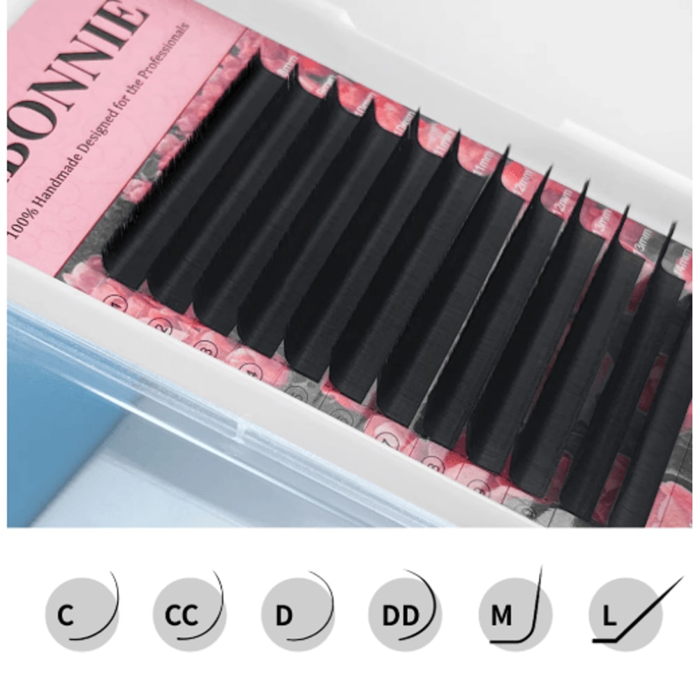 Abonnie Super Soft Blooming Lash Extensions Easy Fan Mega Volume 825mm 2