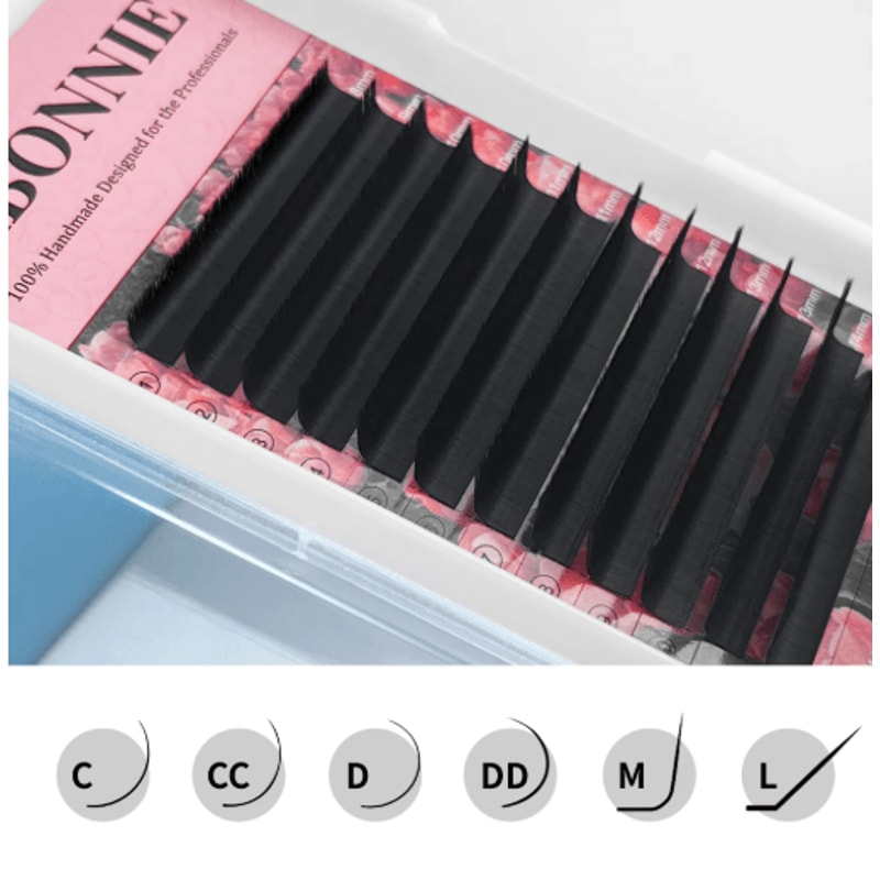 Abonnie Super Soft Blooming Lash Extensions Easy Fan Mega Volume 825mm 2