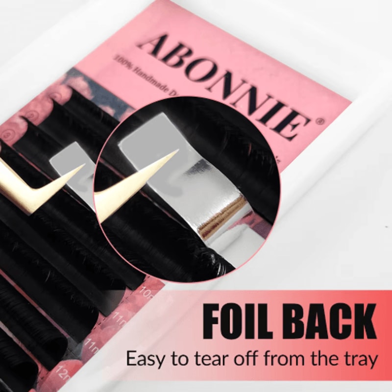 Abonnie Super Soft Blooming Lash Extensions Easy Fan Mega Volume 825mm 4