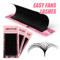Abonnie Super Soft Blooming Lash Extensions Easy Fan Mega Volume 825mm 0