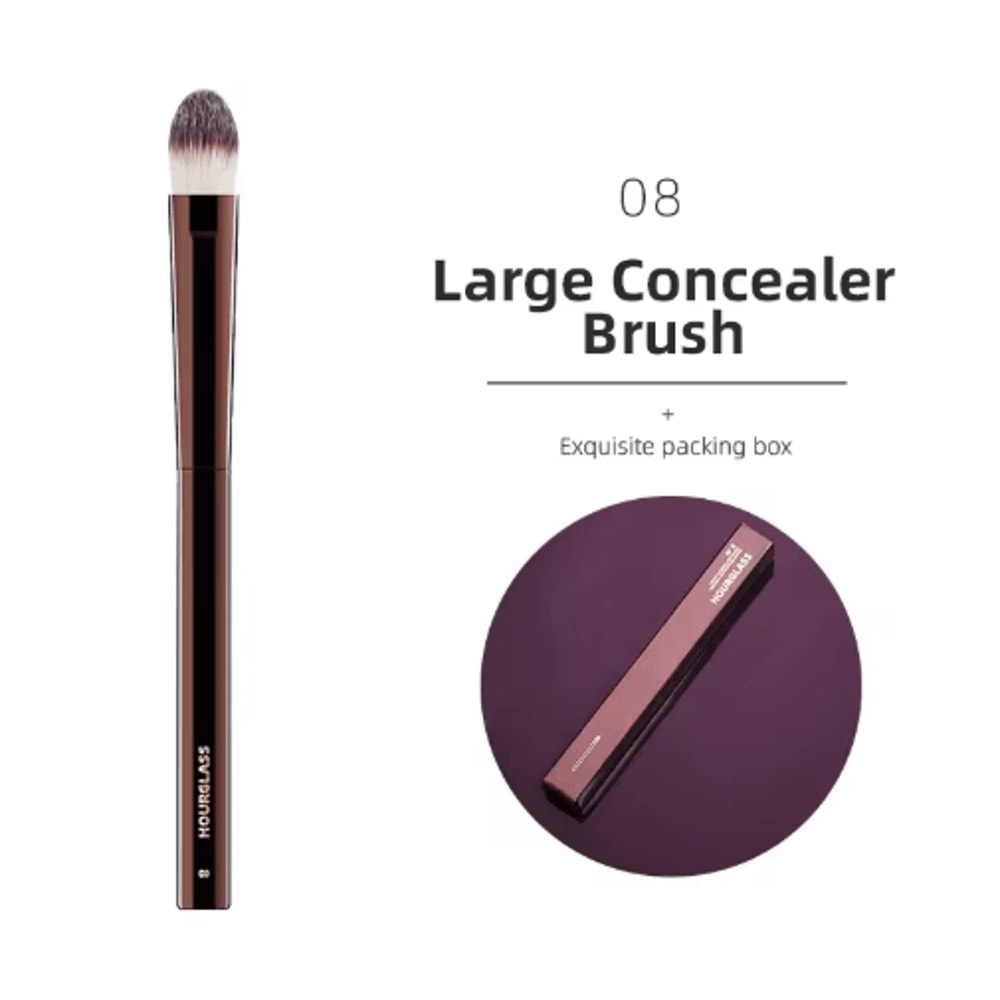 Hourglass Makeup Brush Set For Face Eyes Precision Sculpting Essentials 15