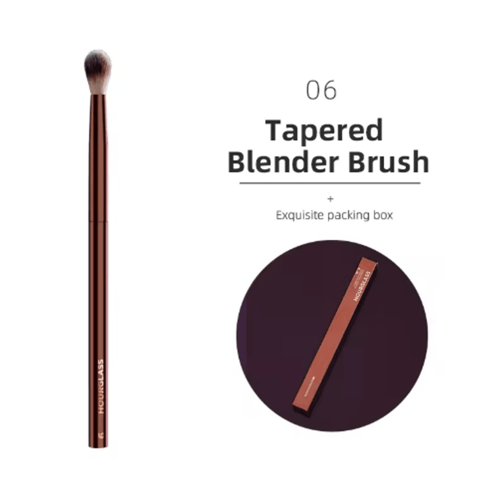 Hourglass Makeup Brush Set For Face Eyes Precision Sculpting Essentials 17