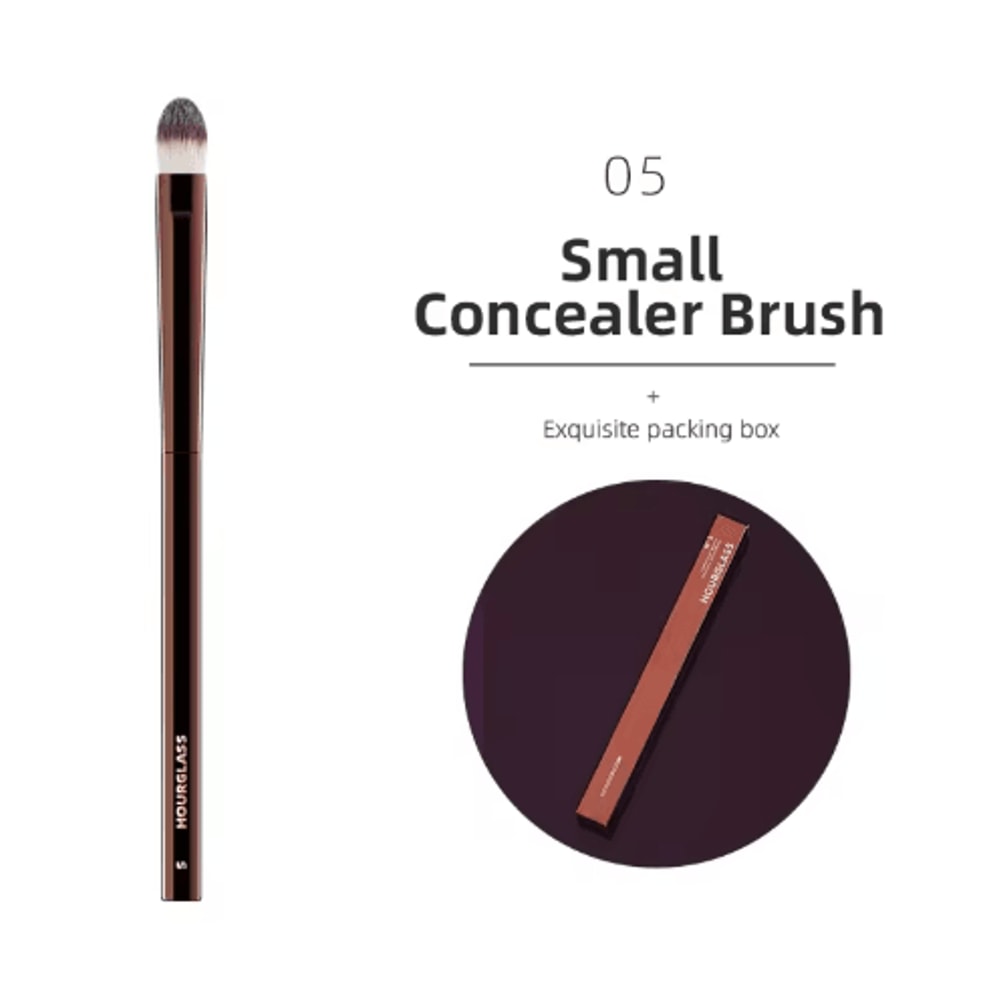 Hourglass Makeup Brush Set For Face Eyes Precision Sculpting Essentials 18