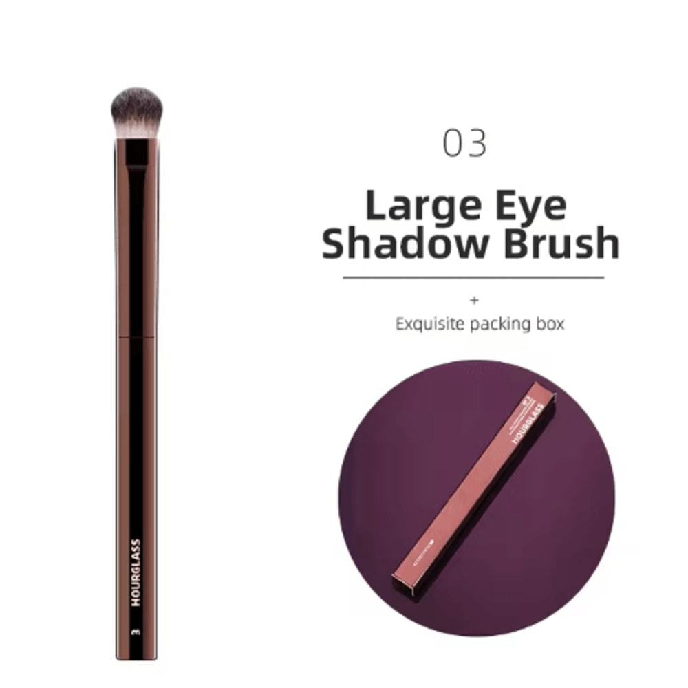 Hourglass Makeup Brush Set For Face Eyes Precision Sculpting Essentials 20