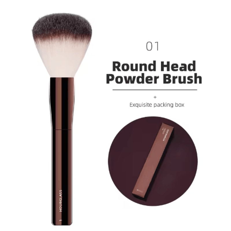 Hourglass Makeup Brush Set For Face Eyes Precision Sculpting Essentials 22