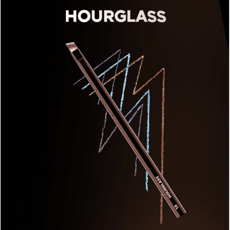 Hourglass Makeup Brush Set For Face Eyes Precision Sculpting Essentials 25