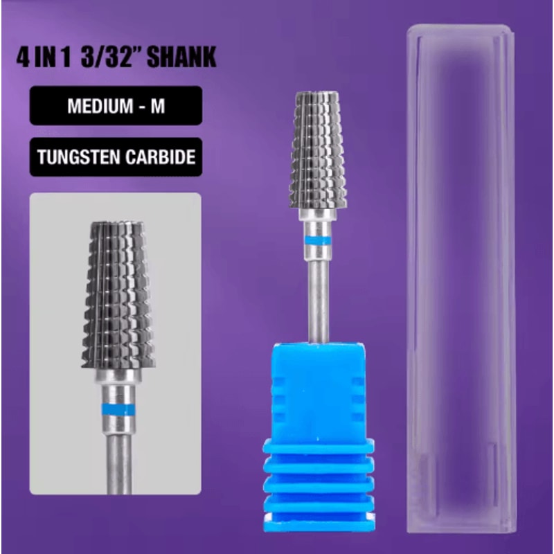 Professional Rotary Nail Drill Bit For Manicure And Pedicure Precision Burr Cutter 9