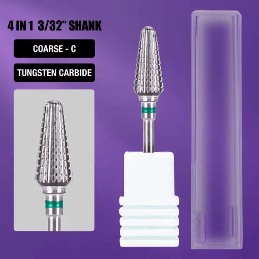 Professional Rotary Nail Drill Bit For Manicure And Pedicure Precision Burr Cutter 2