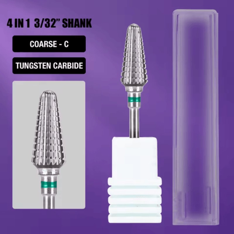 Professional Rotary Nail Drill Bit For Manicure And Pedicure Precision Burr Cutter 2