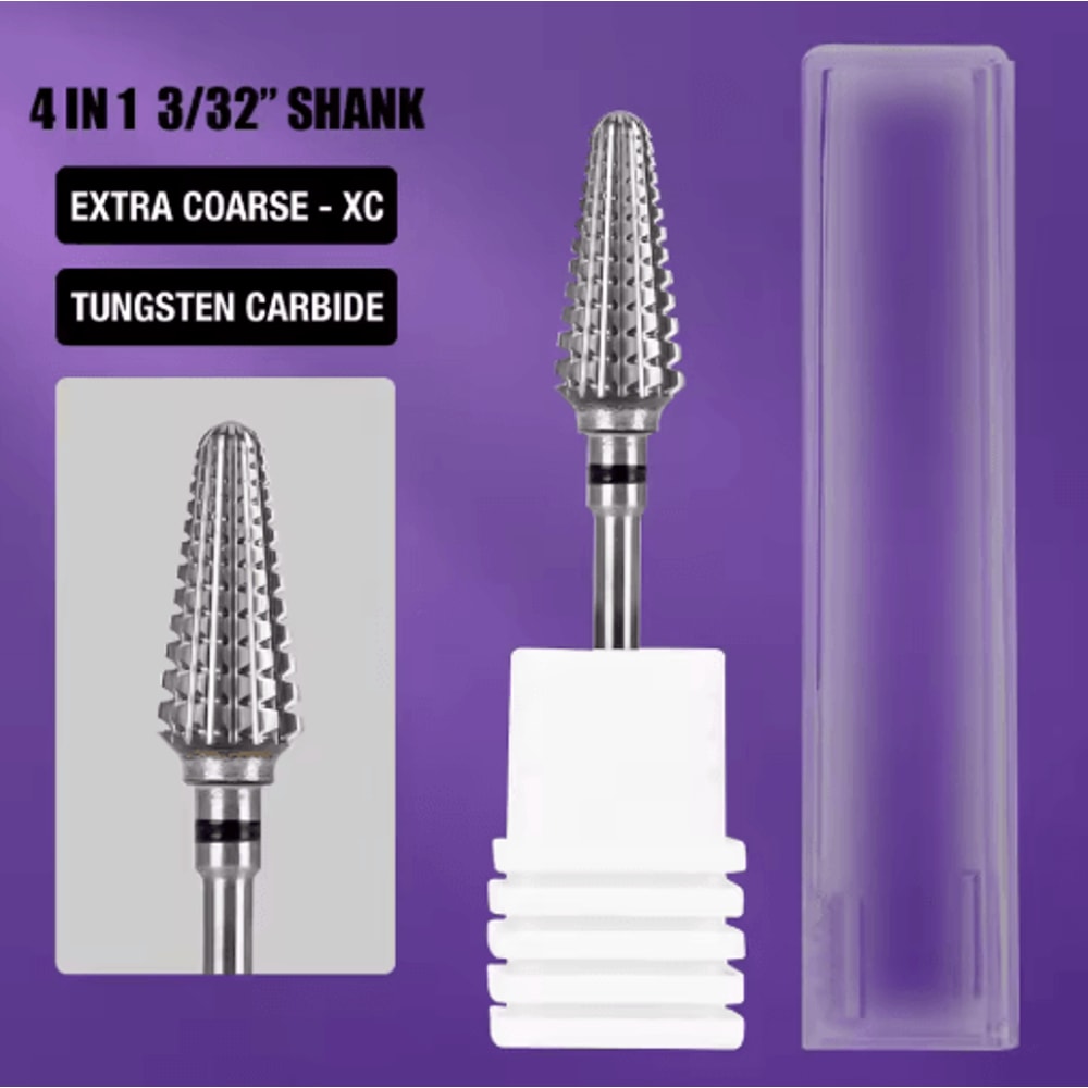 Professional Rotary Nail Drill Bit For Manicure And Pedicure Precision Burr Cutter 3