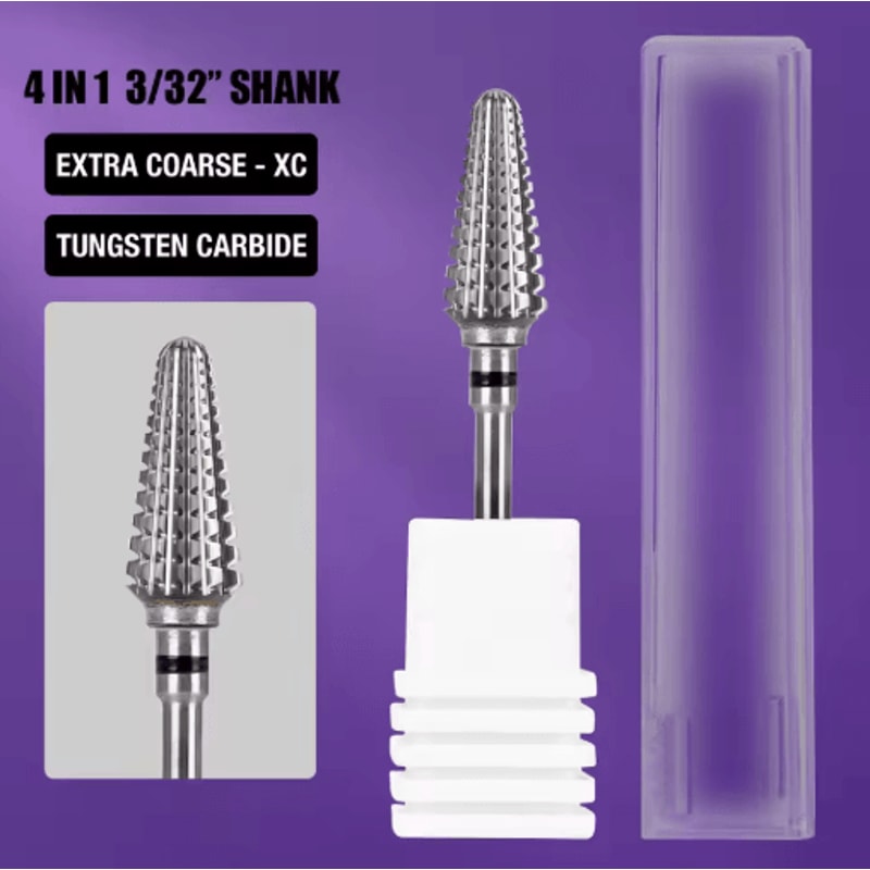 Professional Rotary Nail Drill Bit For Manicure And Pedicure Precision Burr Cutter 3