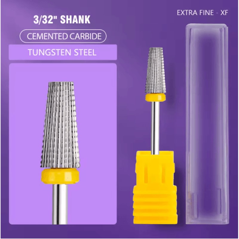 Professional Rotary Nail Drill Bit For Manicure And Pedicure Precision Burr Cutter 5