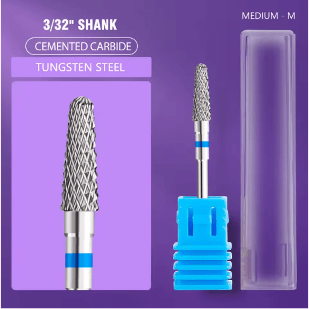 Professional Rotary Nail Drill Bit For Manicure And Pedicure Precision Burr Cutter 16