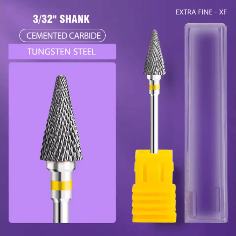 Professional Rotary Nail Drill Bit For Manicure And Pedicure Precision Burr Cutter 19
