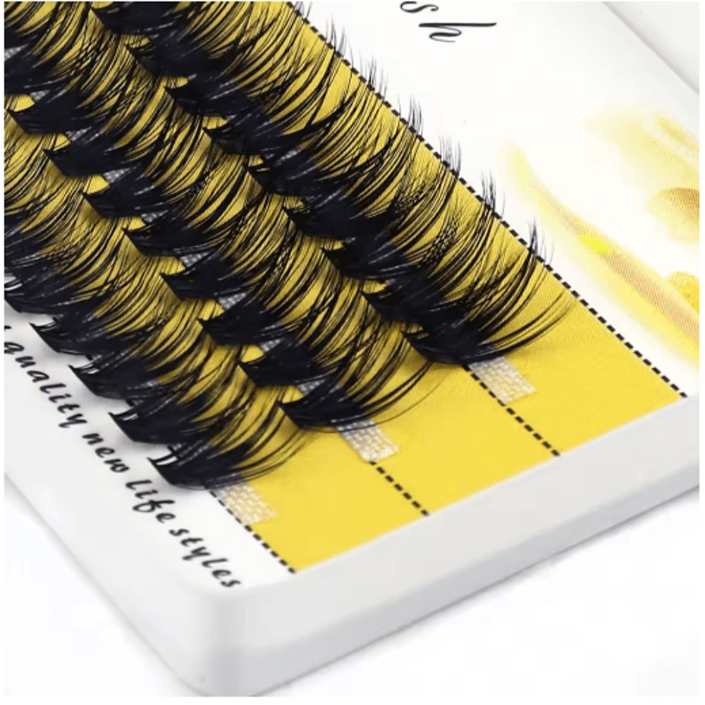 20D 30D Mink Eyelashes 1 Box 60 Bundles Natural Eyelash Extension 3D Russia Individual Eyelash Clus 1