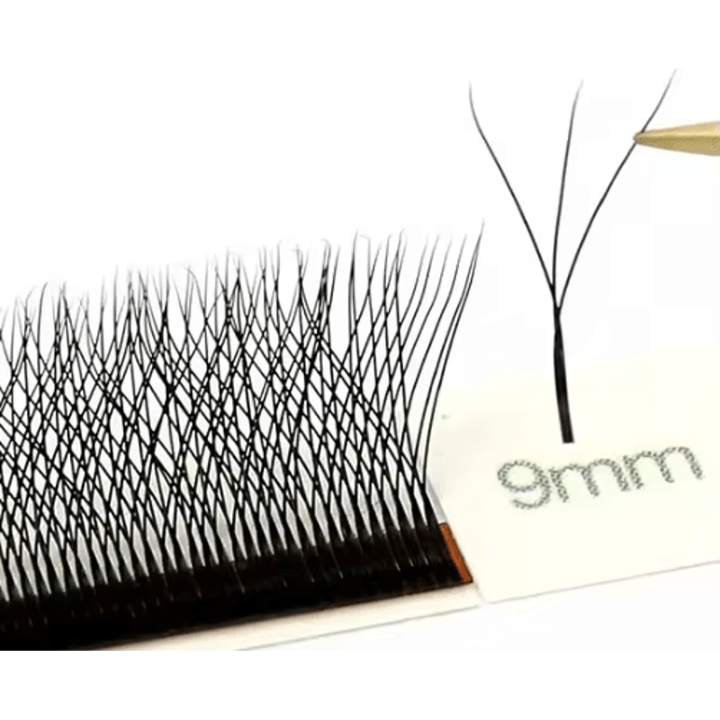 MARIA 3D W Shaped Soft Lash Extensions 007 Easy Fan Y Clusters Wholesale Private Label 1