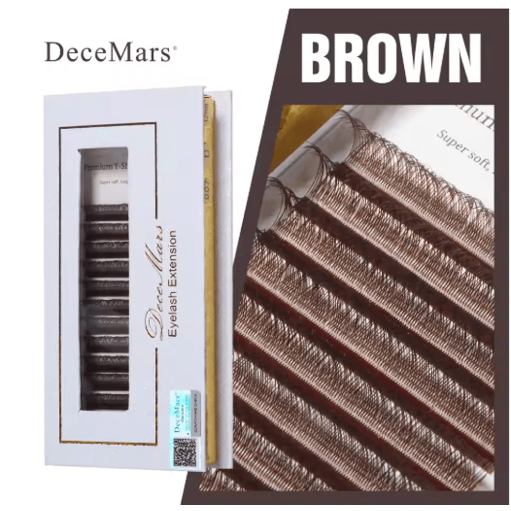 DeceMars YY Eyelash Extensions Black 6mm To 18mm Lengths 2