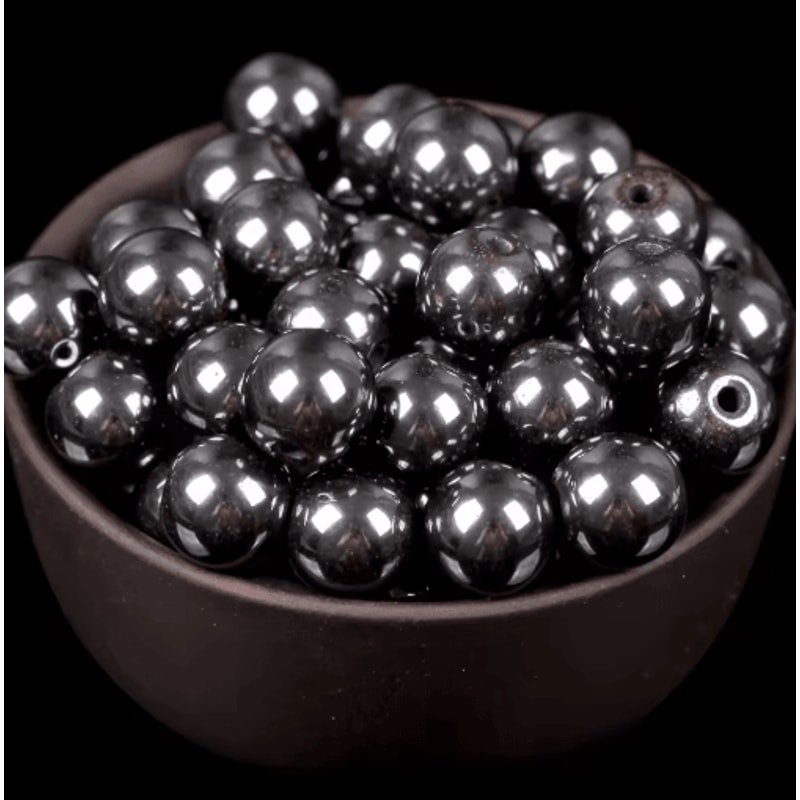 Natural Round Gemstone Spacer Beads For DIY Jewelry Tiger Eye Amazonite Lava More 11