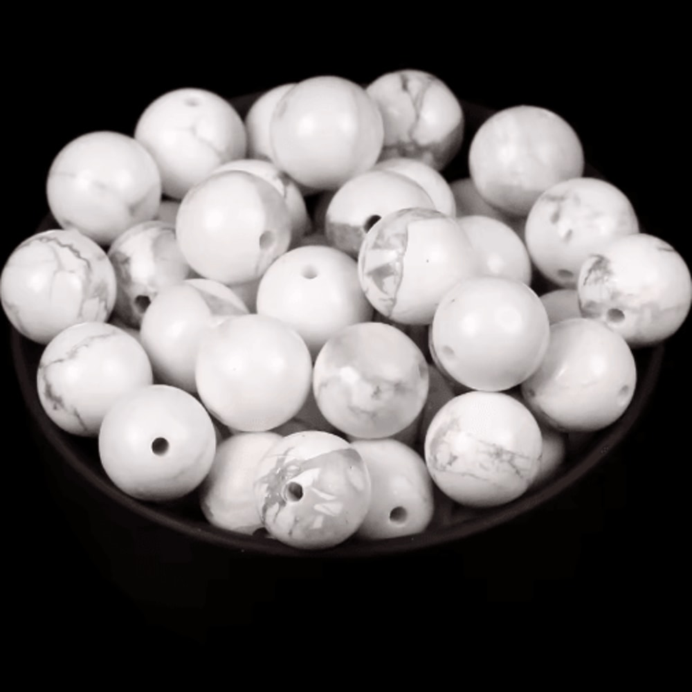 Natural Round Gemstone Spacer Beads For DIY Jewelry Tiger Eye Amazonite Lava More 17