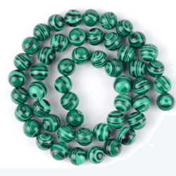 natural round gemstone spacer beads for diy jewelry – tiger eye, amazonite, lava & more