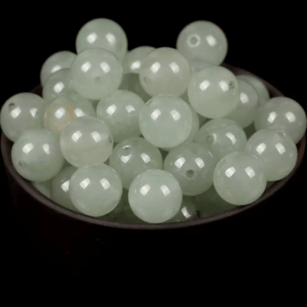 Natural Round Gemstone Spacer Beads For DIY Jewelry Tiger Eye Amazonite Lava More 21