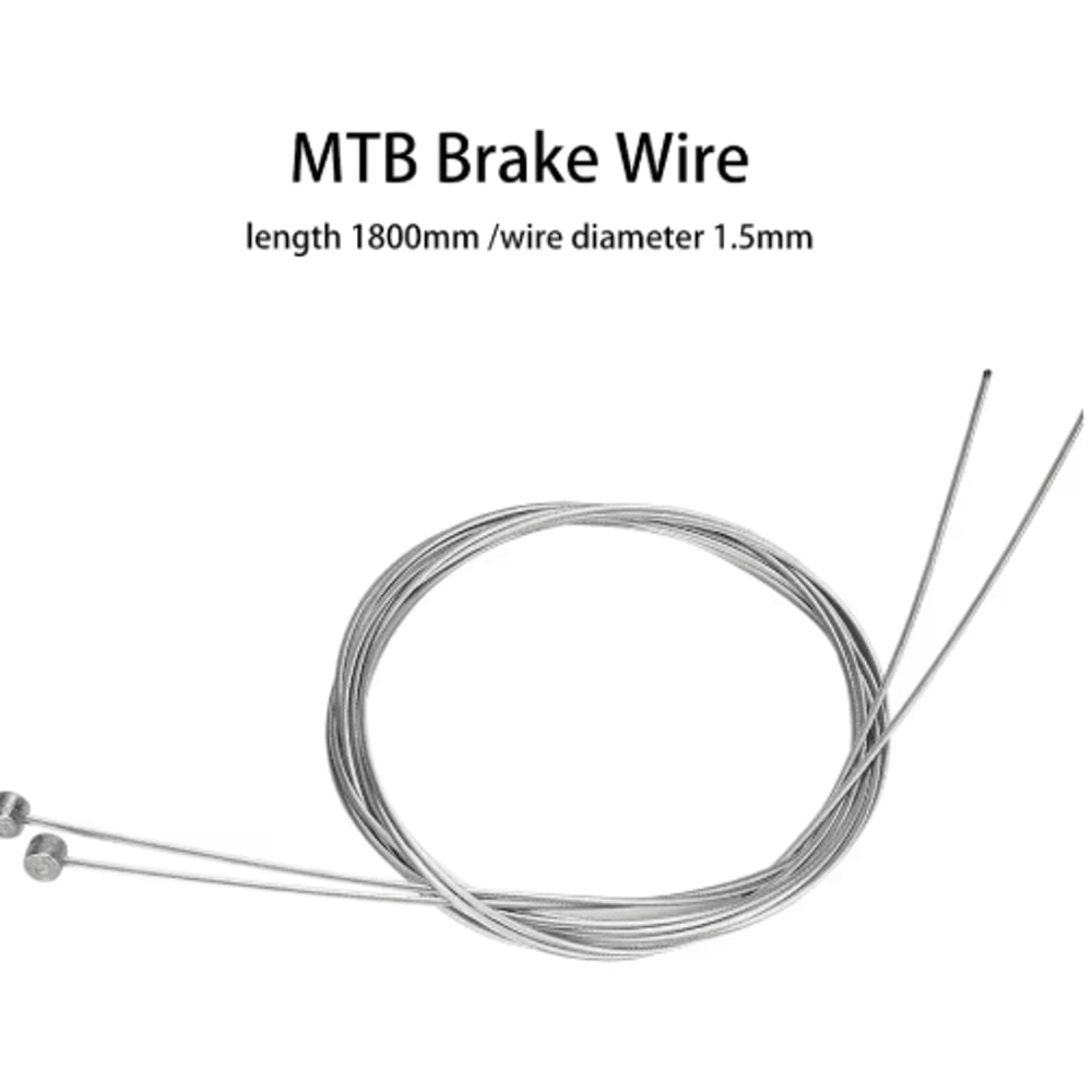 ZTTO Stainless Steel Bicycle Shift Brake Inner Cable UltraSmooth 2100mm 6