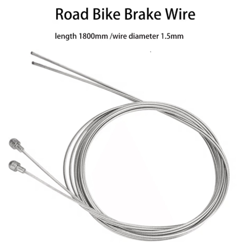 ZTTO Stainless Steel Bicycle Shift Brake Inner Cable UltraSmooth 2100mm 7