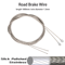 ZTTO Stainless Steel Bicycle Shift Brake Inner Cable UltraSmooth 2100mm 9