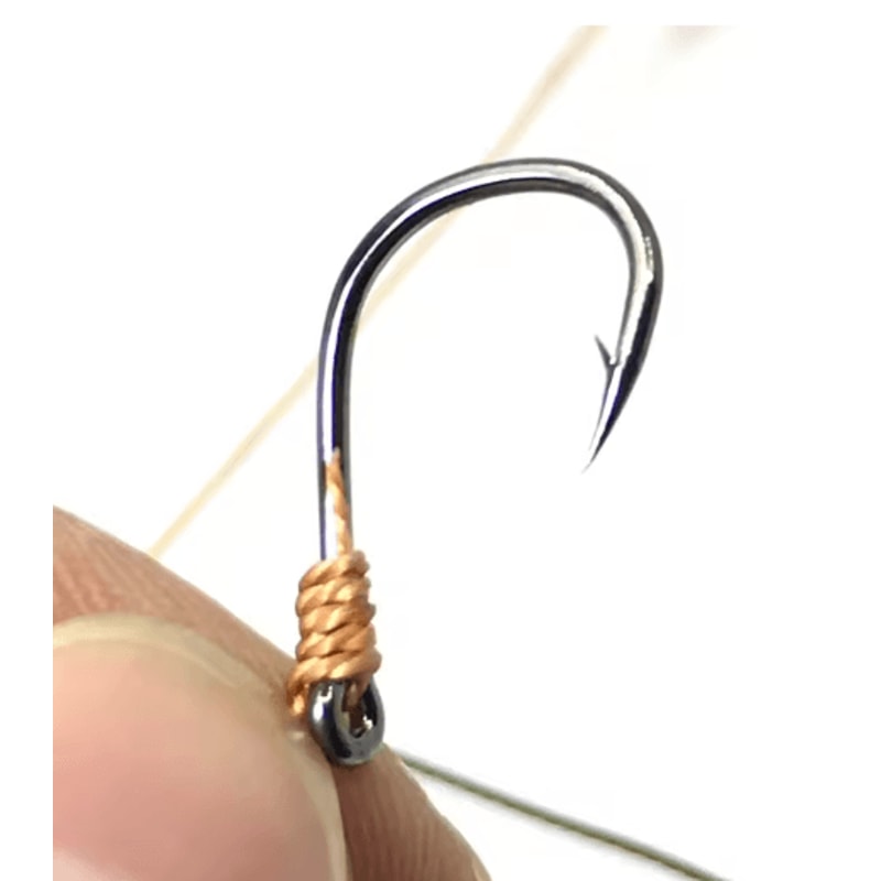 WhKMRESA HighCarbon Steel Fishing Hook Rig Set With Swivels Lure Strings 514 3