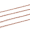 5m Gold And Bronze Plated Necklace Chain For Jewelry Making DIY Crafting Supply 6