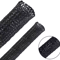Black PET Braided Cable Sleeving Expandable Wire Protection Sleeve 4 To 25mm 1 Yo 50m 18