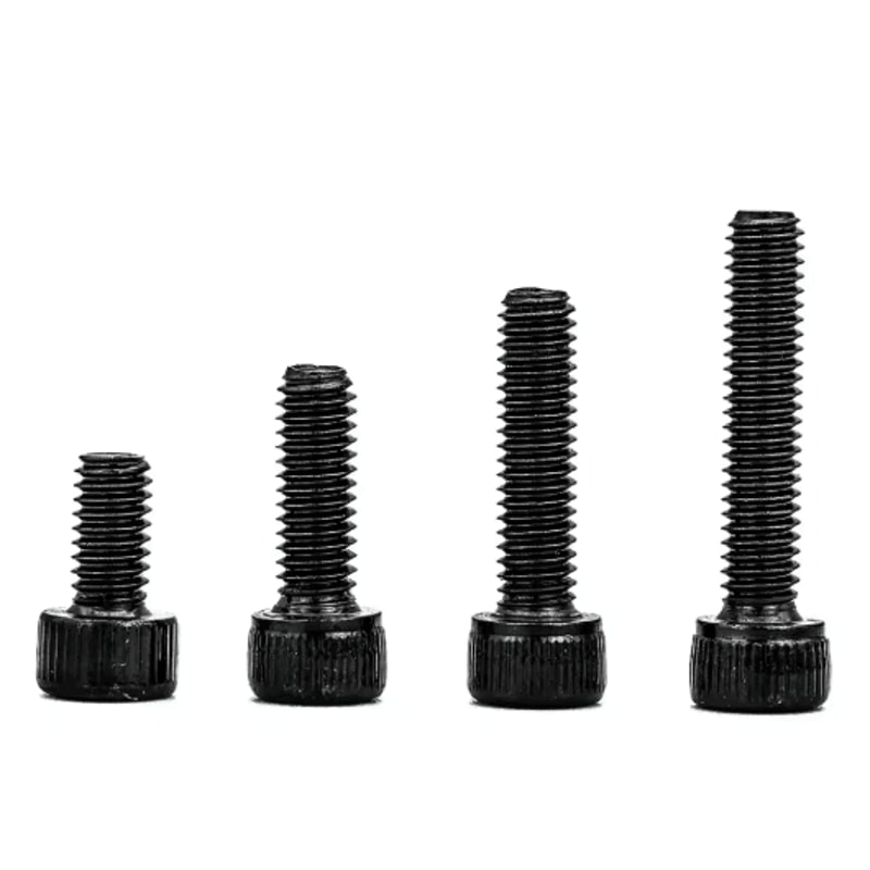 JUIDINTO Hex Socket Head Cap Screws 129 Grade Carbon Steel Allen Bolts M2 To M10 4