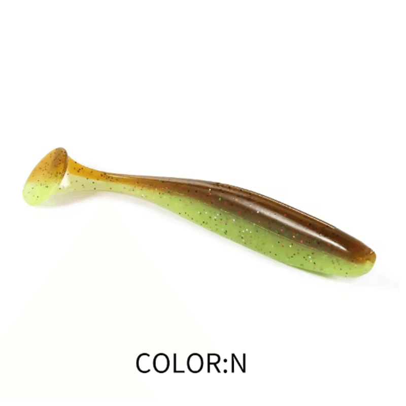 2021 Supercontinent Shiner Soft Fishing Lure Artificial Bait For Pike 50mm 75mm 100mm 12