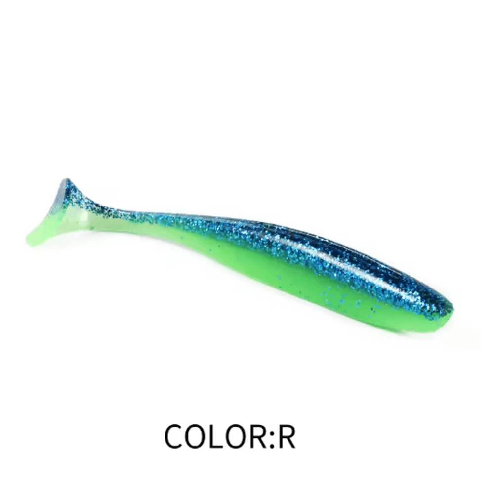 2021 Supercontinent Shiner Soft Fishing Lure Artificial Bait For Pike 50mm 75mm 100mm 13