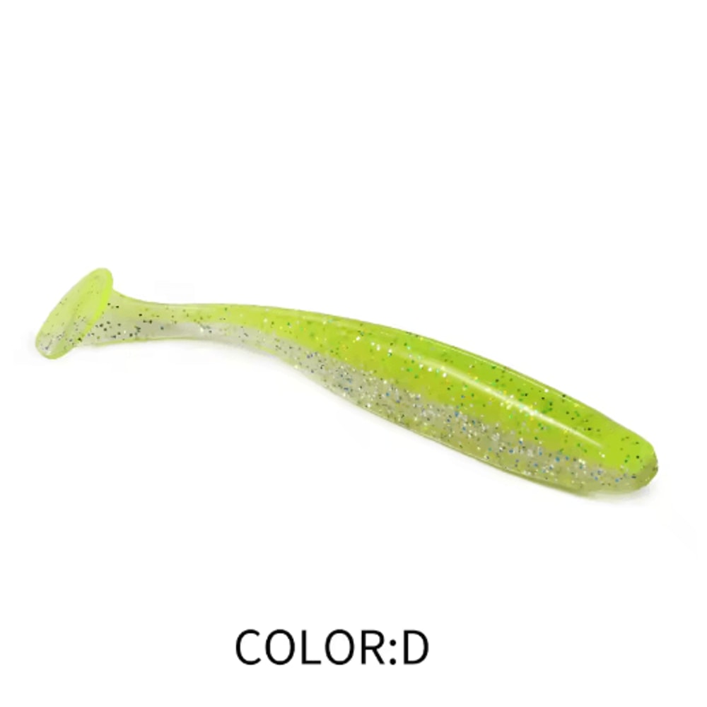 2021 Supercontinent Shiner Soft Fishing Lure Artificial Bait For Pike 50mm 75mm 100mm 23