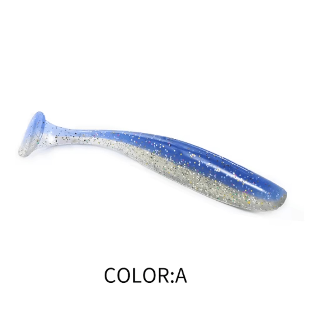 2021 Supercontinent Shiner Soft Fishing Lure Artificial Bait For Pike 50mm 75mm 100mm 27