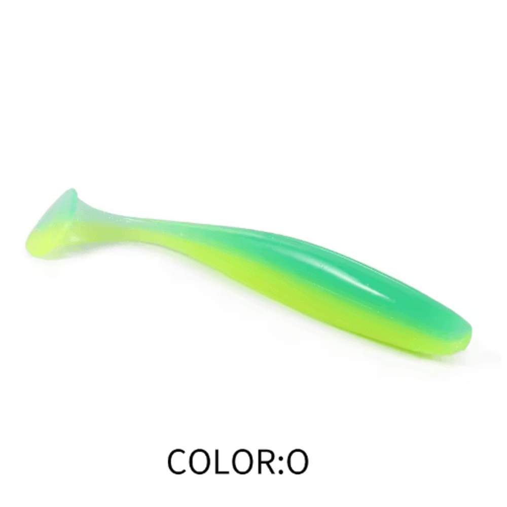 2021 Supercontinent Shiner Soft Fishing Lure Artificial Bait For Pike 50mm 75mm 100mm 28