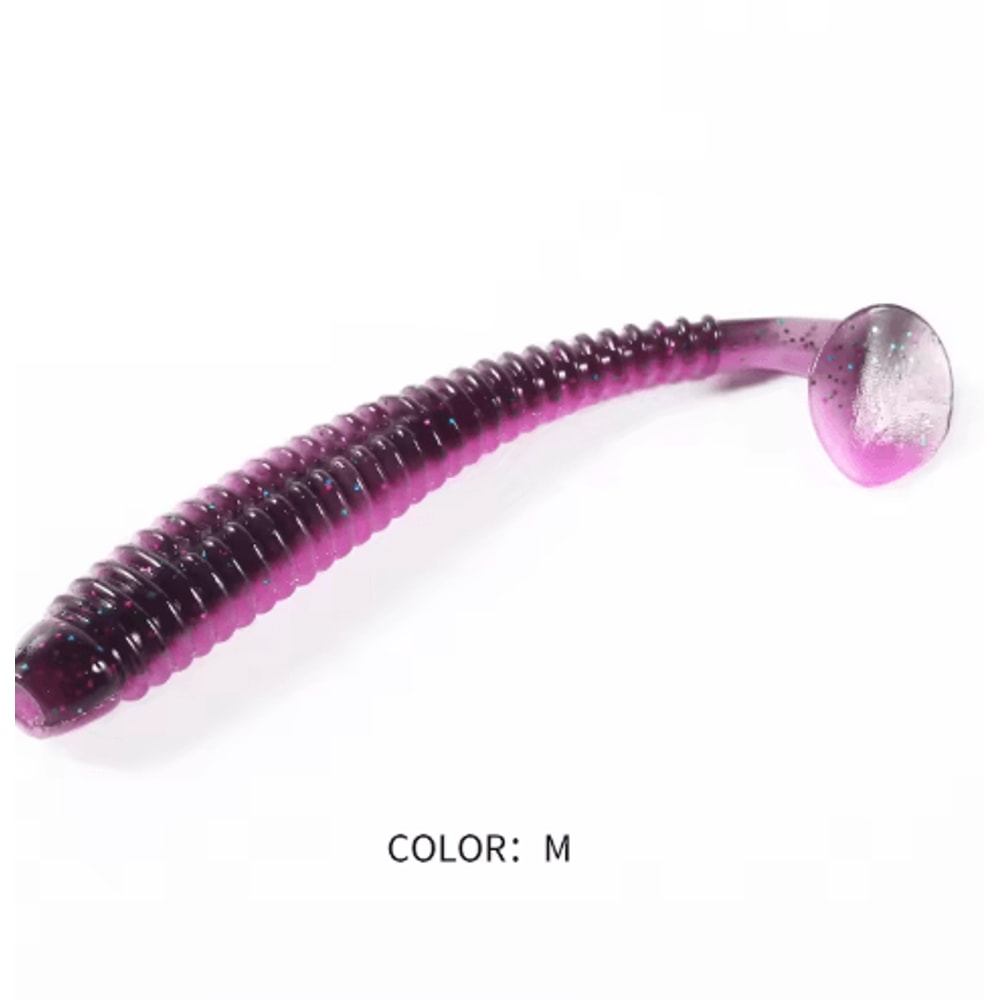 Supercontinent Impact Ring Shad Soft Fishing Lure Realistic Swimbait 63mm 80mm 97mm 9