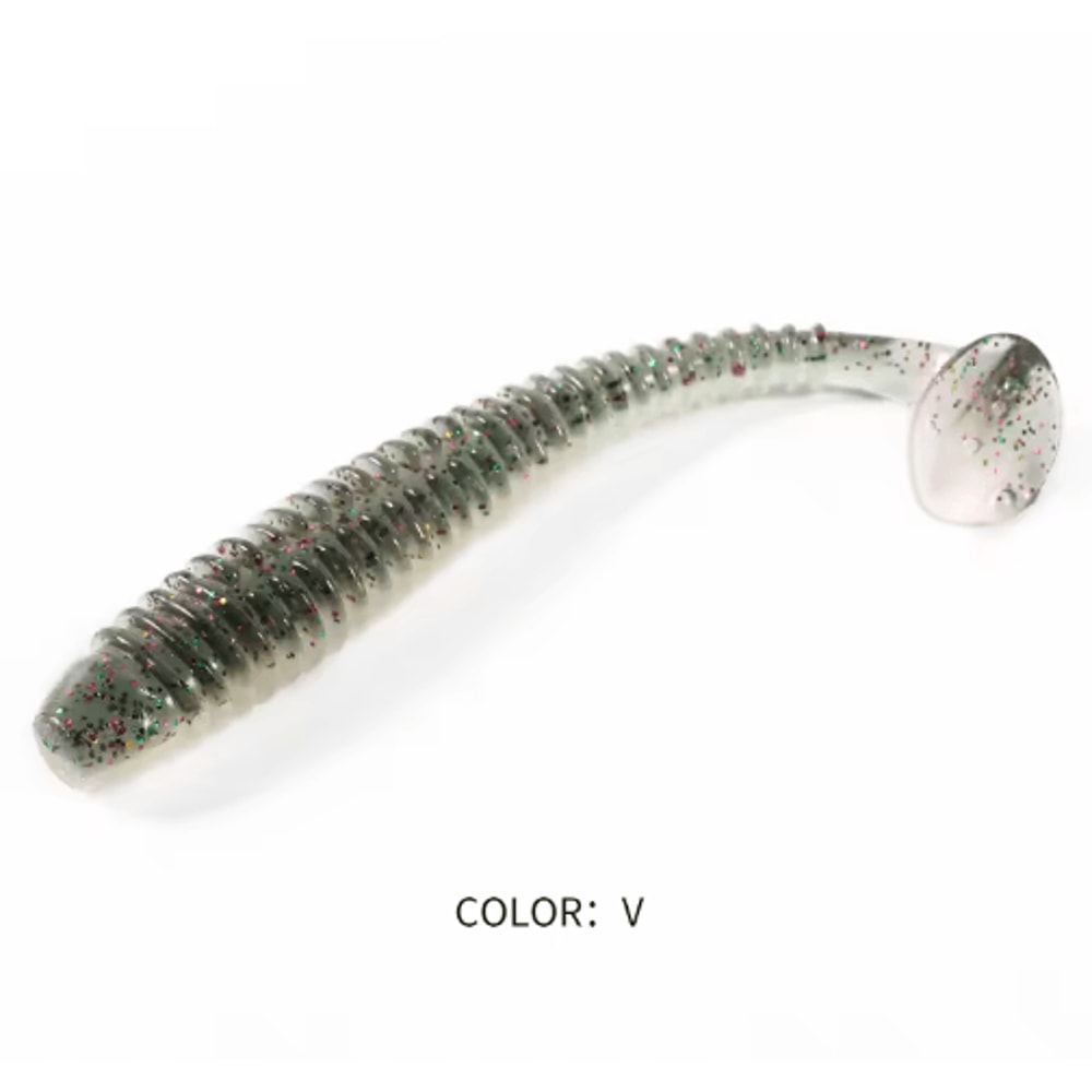 Supercontinent Impact Ring Shad Soft Fishing Lure Realistic Swimbait 63mm 80mm 97mm 1