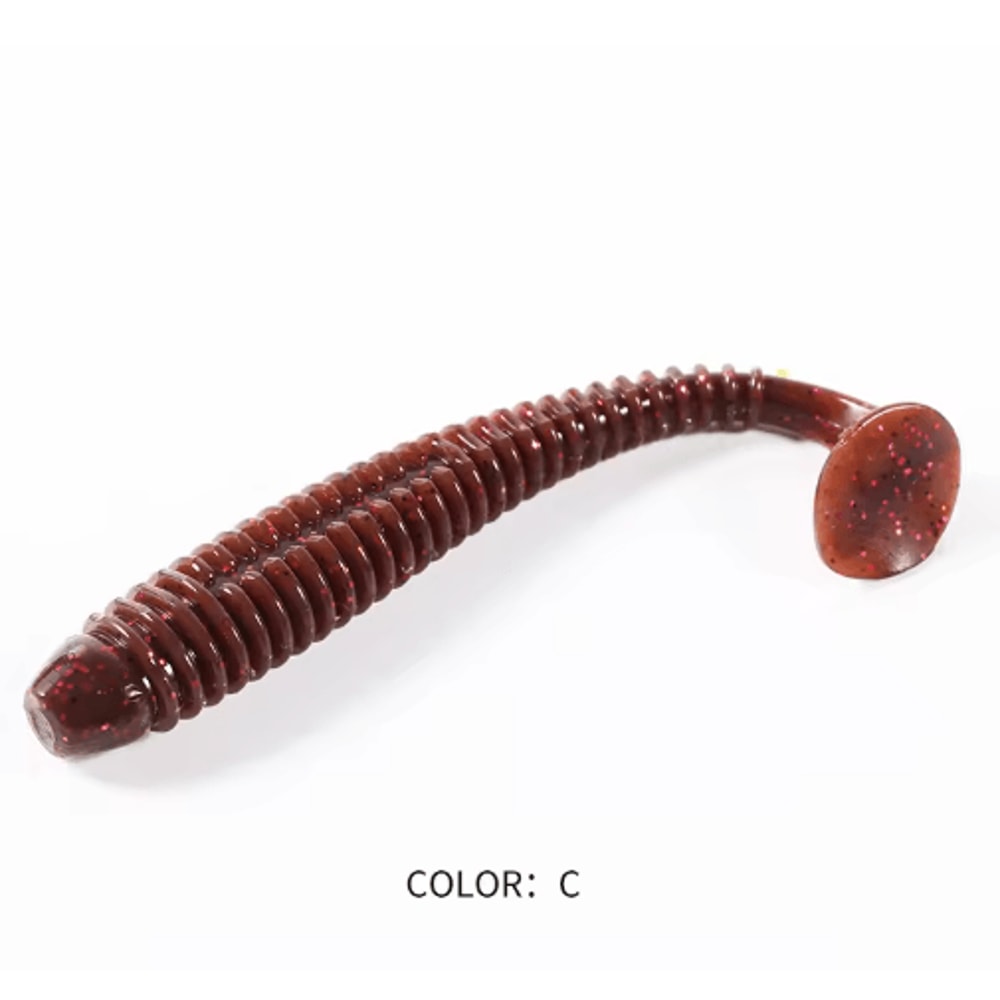 Supercontinent Impact Ring Shad Soft Fishing Lure Realistic Swimbait 63mm 80mm 97mm 19