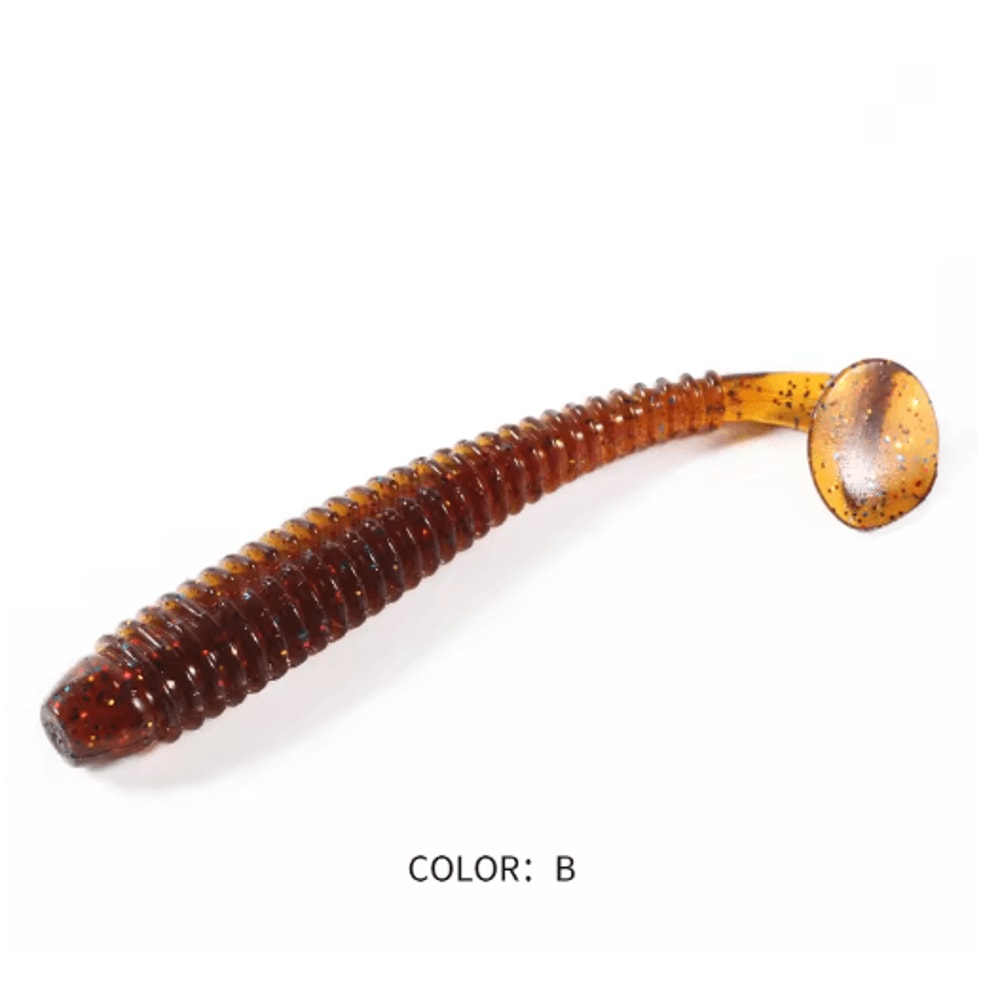 Supercontinent Impact Ring Shad Soft Fishing Lure Realistic Swimbait 63mm 80mm 97mm 20