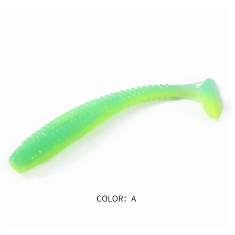 Supercontinent Impact Ring Shad Soft Fishing Lure Realistic Swimbait 63mm 80mm 97mm 21