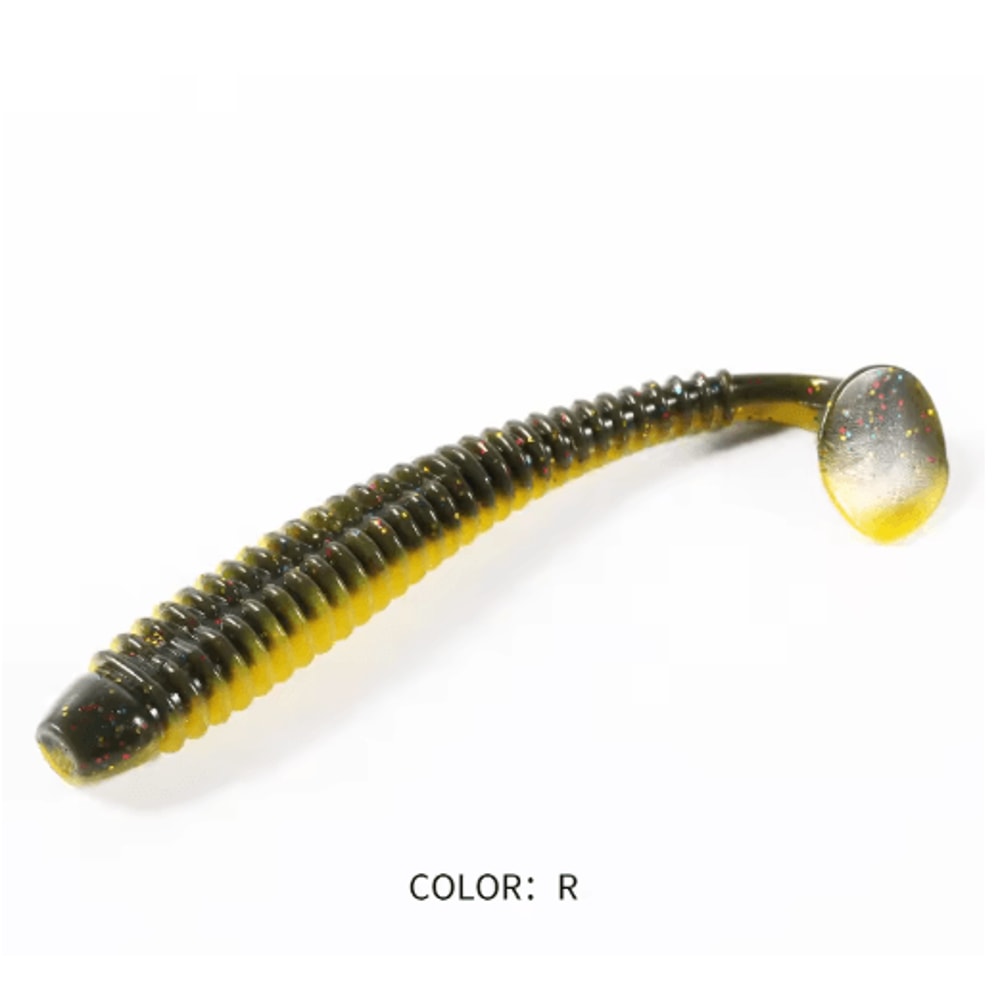 Supercontinent Impact Ring Shad Soft Fishing Lure Realistic Swimbait 63mm 80mm 97mm 22