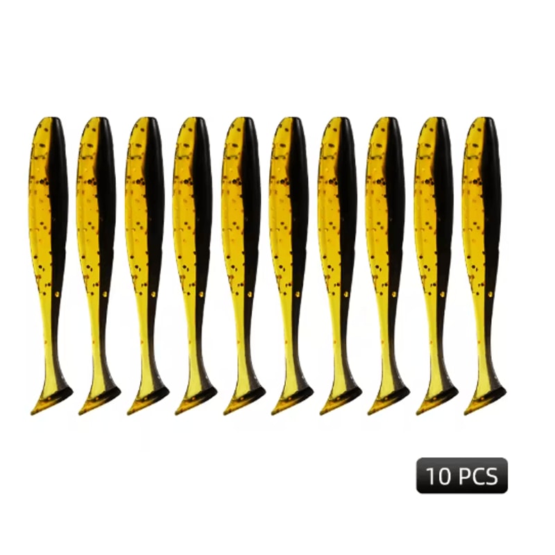 MEREDITH Easy Shiner Soft Fishing Lures Silicone Shad Baits 50mm To 100mm 1