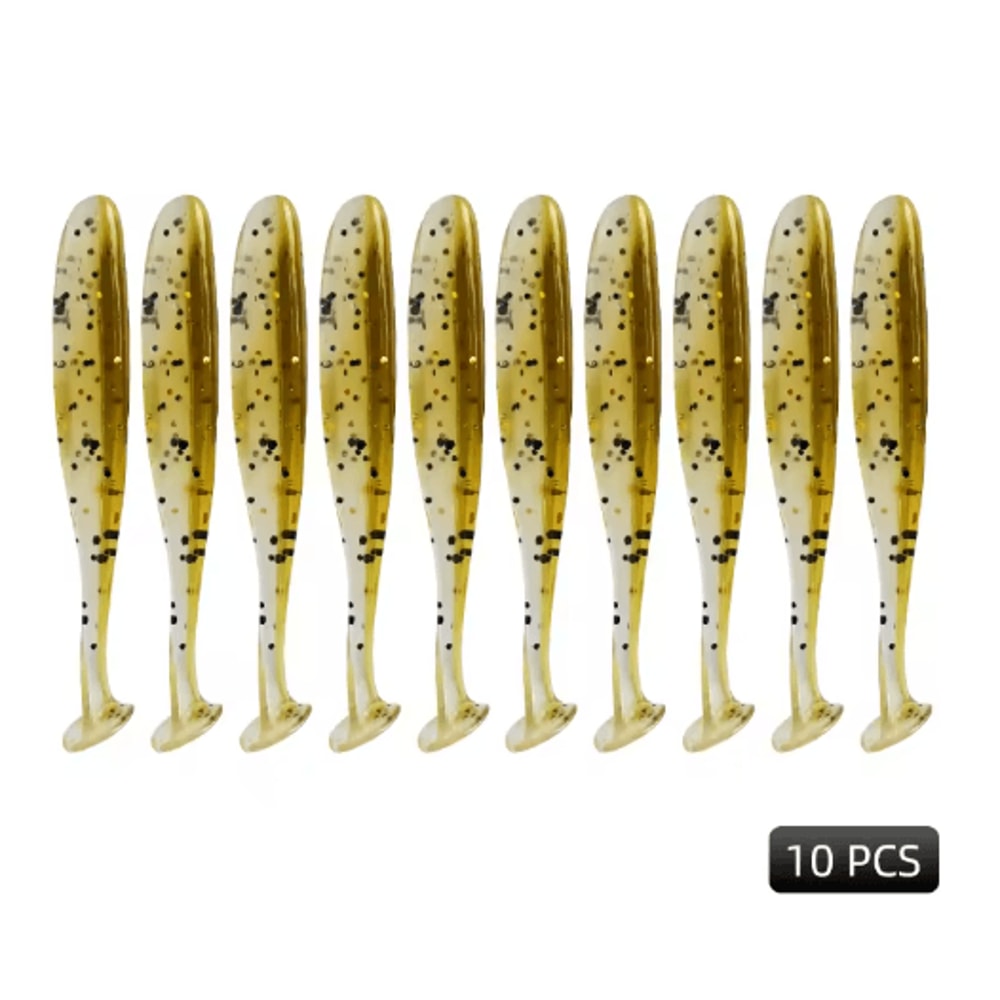 MEREDITH Easy Shiner Soft Fishing Lures Silicone Shad Baits 50mm To 100mm 11