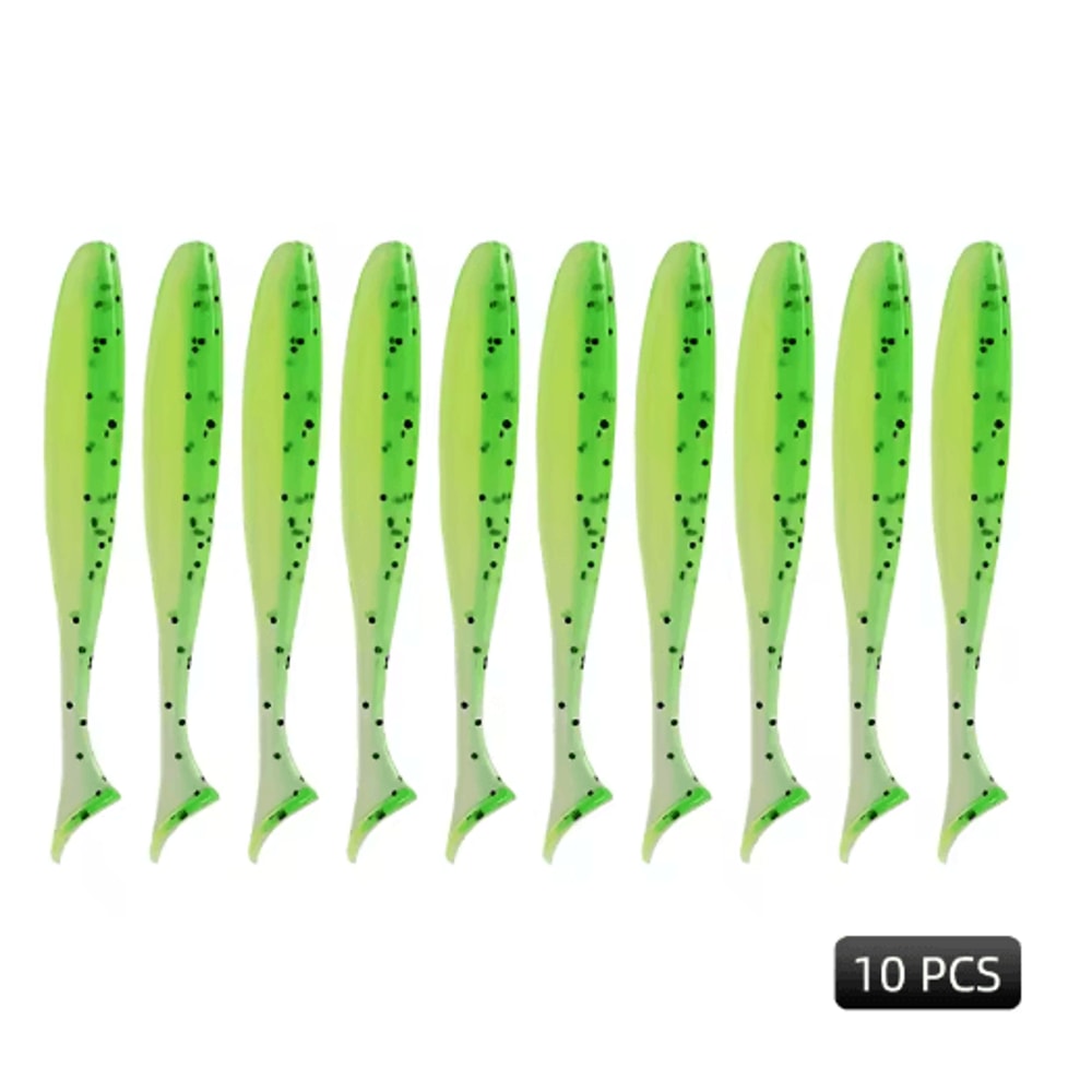 MEREDITH Easy Shiner Soft Fishing Lures Silicone Shad Baits 50mm To 100mm 13