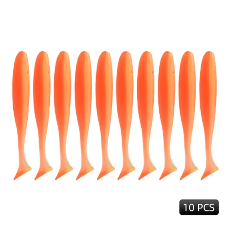 MEREDITH Easy Shiner Soft Fishing Lures Silicone Shad Baits 50mm To 100mm 15