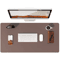 Large PU Leather Desk Pad Protector Non Slip Office Desk Mat For Laptop And Mouse 15
